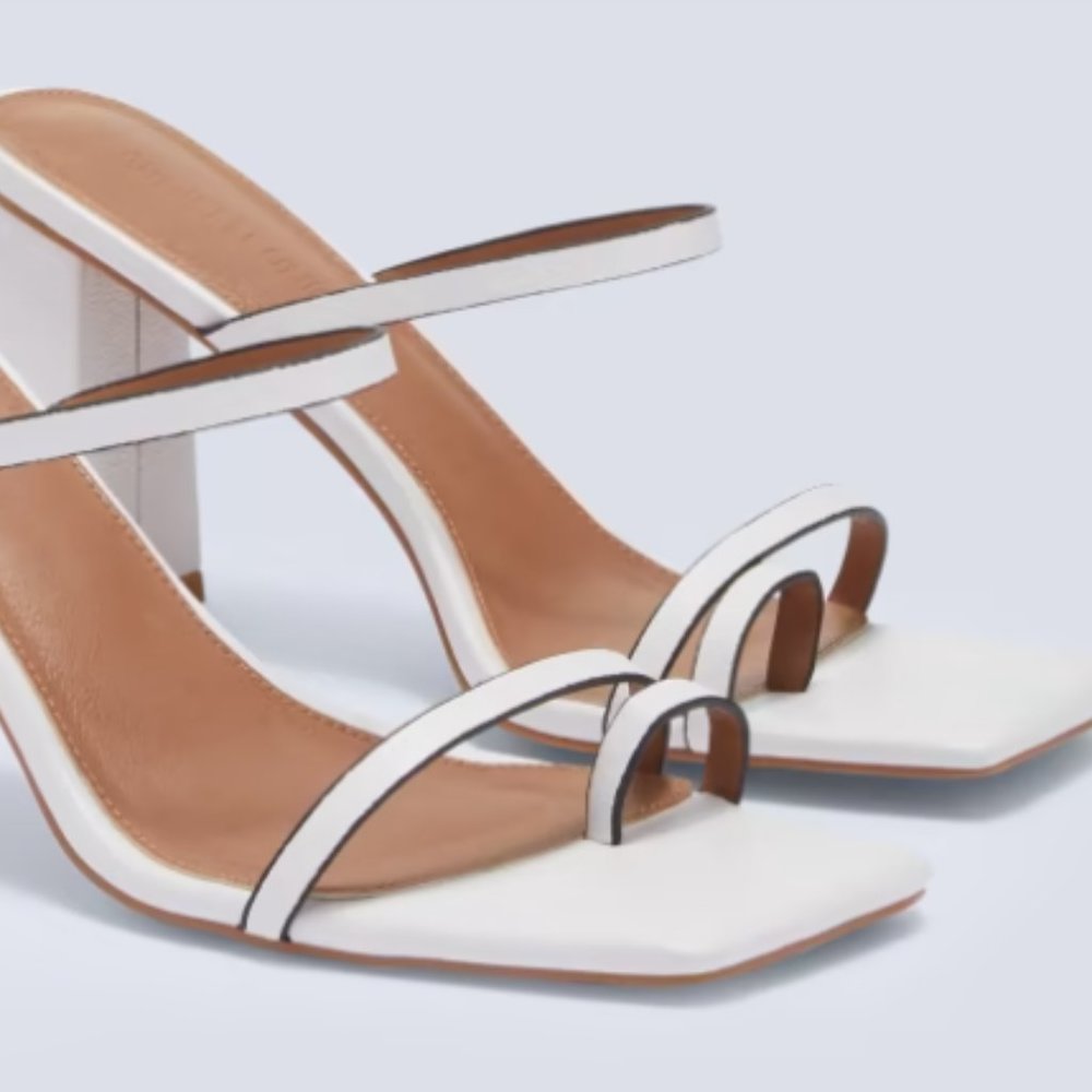 NEW Gabrielle Union Nayo Block-Heel Mule